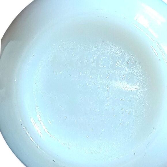 Pyrex morning blue flower VIINTAGE mugs - set of six - Picture 3 of 4